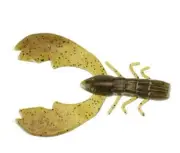 BERKLEY POWERBAIT 4" CHIGGER CRAW GREEN PUMPKIN 9CT