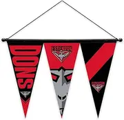 Essendon Bombers AFL Footy Set of 3 Felt Wall Pennant