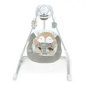 Ingenuity Inlighten Soothing Baby/Infant/Toddler Portable Comfort Swing 0m+