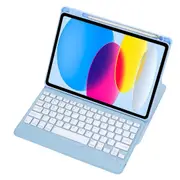 360 Rotation Bluetooth Keyboard Leather Case For Ipad 10.9 2022 Keyboards