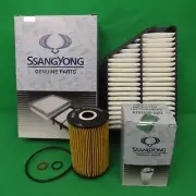 GENUINE SSANGYONG KORANDO SUV C200 2.0 L PETROL FILTER PACK (OIL + AIR FILTER)