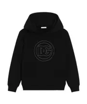 logo-detail hoodie 12Y,10Y,12 black
