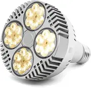 35W LED Grow Light Bulb, Grow Lights for Indoor Plants, CANAGROW E26 Full Spectrum Plant Grow Light Bulb, Growing Light Lamps for Hydroponic Greenhouse Succulent Flower Veg and Bloom