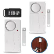 2 Sensors with 1 Remote 433MHz Transmit Separate Trigger Long Range Control Loud