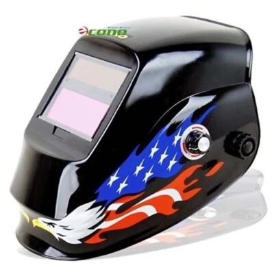 TIG/MIG WELDING HELMET SOLOR AUTO-DARKENING ANSIZ87 NEW