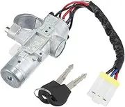 1 Set Ignition Switch Cylinder Set with Keys, for Nissan, Hardbody Ignition Lock Set