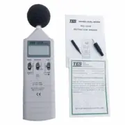 New TES-1351B Sound Level Meter Noise Tester 0.1dB Resolution Dynamic Range 65dB