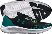 Under Armour Boy'S Charged Pursuit 3 WLD (Big Kid) Colour:Black/Quirky Lime/B...