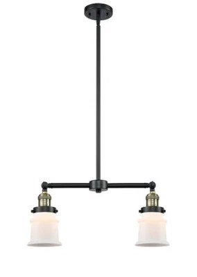Innovations Lighting 209 Small Canton Small Canton 2 Light 21"W - MultiColor