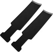 2pcs Scalp Applicator Comb Hair Dye Supplies Hair Coloring Brush Foiling Comb Hair Dye Bottle Hair Oiling Applicator Foil Board for Highlights Hair Coloring Board Hair Dye Board