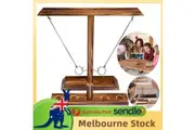 Hook and Ring Toss Battle Bars Game Balance Team Toys Family Party Christmas AU