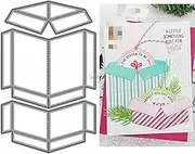 DzIxY Patchwork Boxs Metal Cutting Dies for Card Making Kit Embossing Paper Die Cuts Set Scrapbook Stencils Supplies Machine Templates