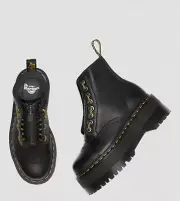Dr Martens Sinclair Max Womens Pisa Platform Leather Boots In Black Size 8US NEW