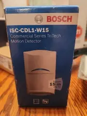 Bosch Motion Detector Commercial Series TriTech ISC-CDL1-W15G