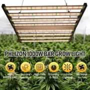 Folded 1000W LED Grow Light Commercial Full Spectrum Indoor Veg Flower Plant Bar