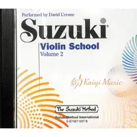 在飛比找蝦皮商城優惠-鈴木 小提琴教本第2冊之〔CD〕Suzuki Violin 