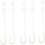 150Pcs Heavy Duty Support Hooks for Gardening Durable Plastic Hanging Hooks for Climbing Plants and Weatherproof Plant Brackets for Secure Flower and Vine
