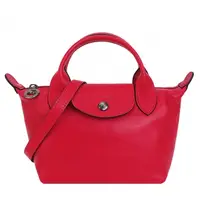 在飛比找PChome24h購物優惠-LONGCHAMP LE MINI PLIAGE CUIR系