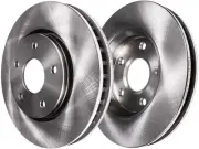 For 2009-2019 Toyota Corolla Brake Rotor Set Front Detroit Axle 37837DX 2010 (for: Toyota)