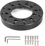Gaming Wheel Adapter, Racing Car Game Wheel Adapter Plate for Logitech G27 G920 G923, 70mm