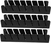 LIGIGWASH 3PCS Acrylic Hat Organizer for Baseball Caps Compact Storage Stand for Closet and Bedroom Professional Display Rack for Retail Spaces Space Saving Design Easy to Use Hat Holder