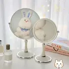 3x Magnifying Glass Vanity Mirror Desktop Standing Mirror TableTop