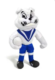 Canterbury Bulldogs NRL Mascot Soft Plush Toy