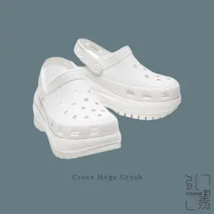 CROCS MEGA CRUSH 光輪 厚底 6CM 洞洞鞋 卡駱馳【Insane-21】