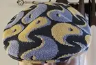 X-Large Men's Kangol Blue Yellow | Knit 3D Balance 504 Hat Rare K3683 NWT
