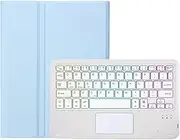 Keyboard Case for Xiaomi Mi Pad 5/5 Pro 11" 2021, 7 Colors Backlit, Detachable Wireless Keyboard with Smart Touchpad,Blue