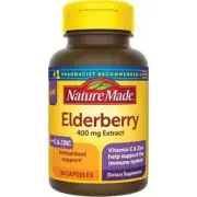 ELDERBERRY 400MG CAP 60CT NATURE MADE