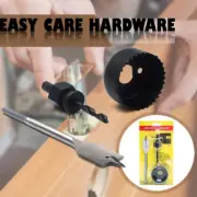 3 pcs Door Lock Knob Installation Set 54mm Hole Saw 7/8" 22mm Spade Bit Kit NEW