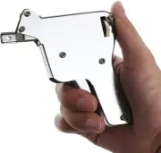 Lock Pick Gun with 5 Tips, Stainless Steel Lock Picking Kit, Locksmith Lock Pick