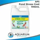 API PondCare Stress Coat 946mL - Pond Water Conditioner/Ager - Removes Chlorine