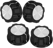 TEHAUX 4pcs Universal Oven Stove Knobs Replacement Electric Gas Cooktop Control Switch Knobs