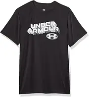 Under Armour Boys' Tech Wordmark Short Sleeve T-Shirt