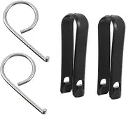 MUCKLILY 2 Sets Tire Screw Removal Hooks Easy to Use Wheel Lug Removal Tool for Practical Maintenance and Disassembly Lightweight and Durable Design for Vehicles
