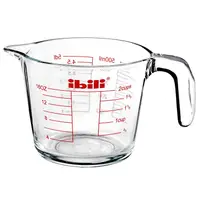 在飛比找樂天市場購物網優惠-《IBILI》耐熱玻璃握柄量杯(500ml) | 刻度量杯