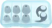 KOMBIUDA 1 pair Swimming Reusable Silicone for Boys Triple Noise Isolation for Swimming Bathing and Surfing Comfortable Fit for Black