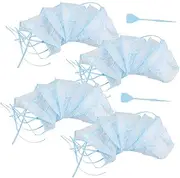 HAKIDZEL 22pcs Salon Hair Dyeing Cap Disposable Highlight Caps with Tinting Needles for Convenient Hair Coloring Salon