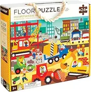 Petit Collage Construction Site Floor Puzzle