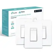 Kasa Matter Smart Dimmer Switch: Voice Control w/Siri, Alexa and Google Assis