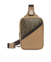Fendi Diagonal Belt Bag One size brown