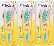 Tinkle Eyebrow Razor, 3ct per pack (3pk)