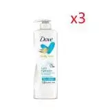 在飛比找遠傳friDay購物精選優惠-Dove 48小時潤膚乳液--清爽保濕(400ml)*3