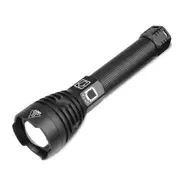 1909 Xhp90 2500Lumens 3Modes Usb Rechargeable Zoomable Led Flashlight Outdoor 18650/26650 Torch