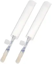 TOBBOMEY 2pcs Vegetable Pollinator Tool Efficient Hand Pollination Brush for Tomatoes Eggplants Cucumbers Durable Garden Planting Tool for Easy Manual Use and Versatile Pollination