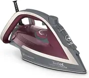 [Tefal] Steam Iron, Ultraglide Anti-Scale Plus, Grey & Purple, FV5872