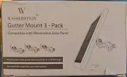 Security Gutter Mount for Ring Arlo Blink Reolink Solar Panel Universal Durable