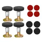 4x Adjustable Threaded Bed Frame Anti-Shake Stabilizer Tool Headboard Stoppers